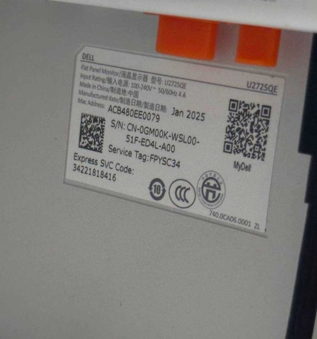 Mac Mini Apple M4 2024 год, 16GB, 256 SSD / Dell ULTRASHARP u2725qe