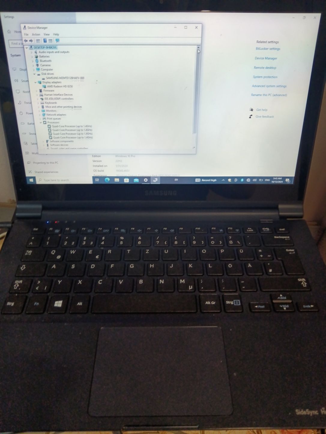 Samsung laptop np915s3g