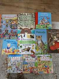 Carti pentru copii (1, 2, 3 ani), cartonate, diverse teme