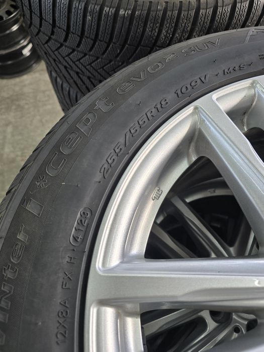 4 Броя 255/55/18 Hankook 2x8mm 2x5mm 23dot RunFlat