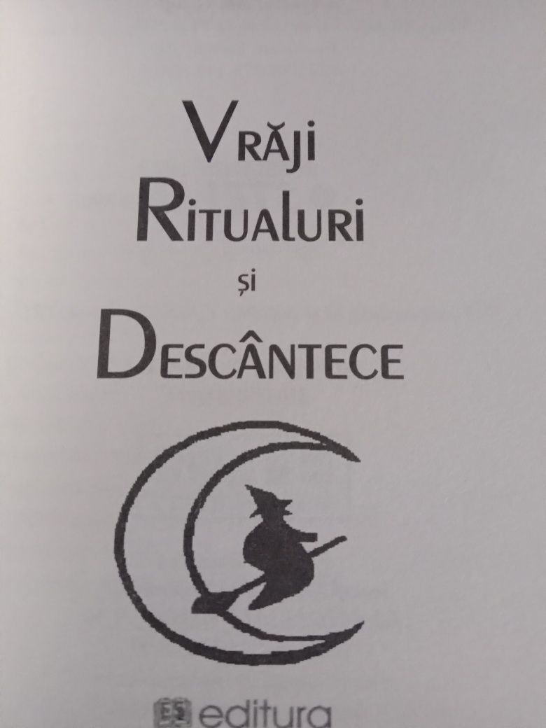 Carte Vraji,ritualuri și descantece