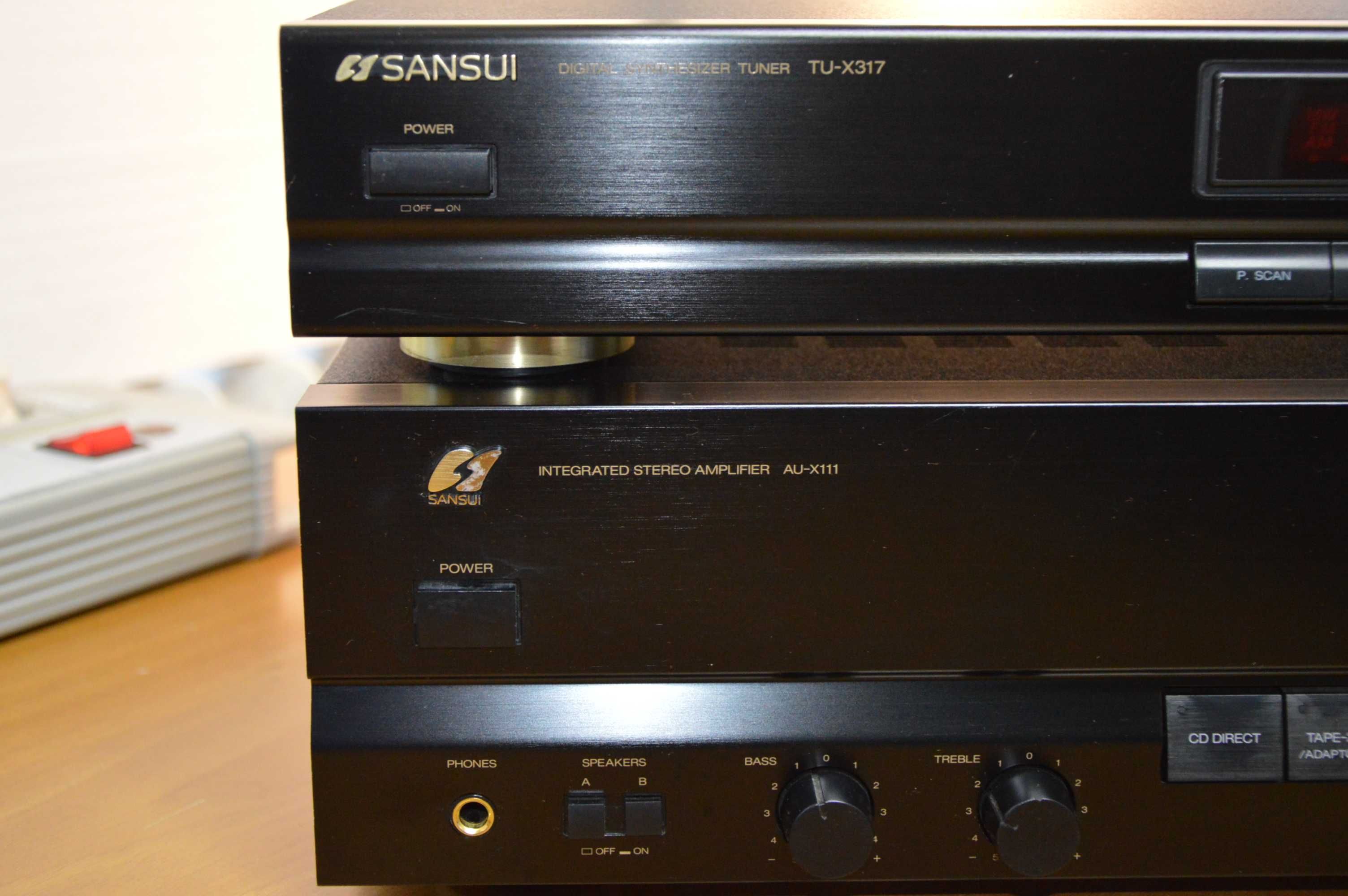 Amplificator Sansui AU-X111 si Tuner Sansui TU-X317