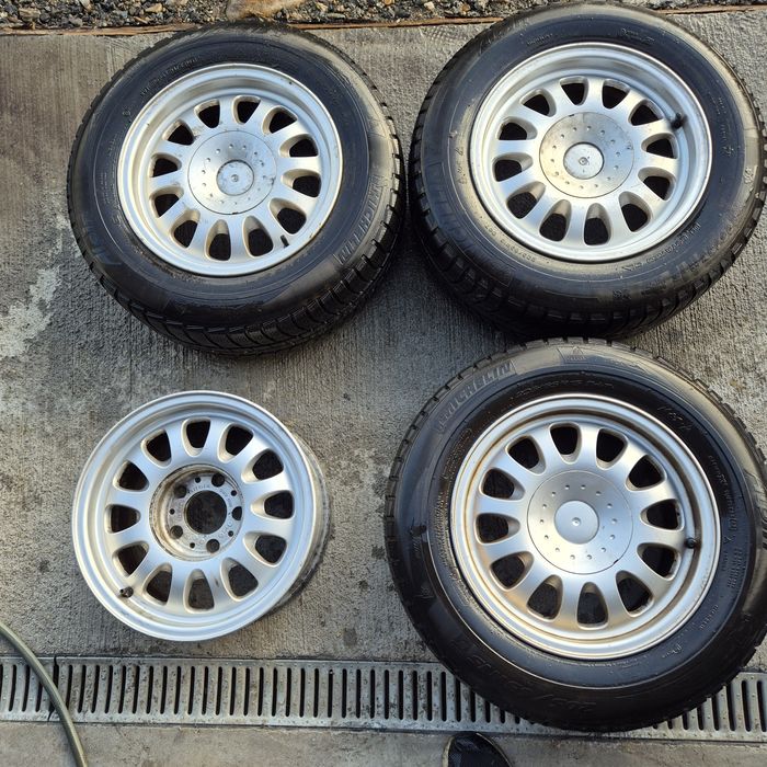 Jante aliaj 5x120 pe 15 iarna originale bmw e39 seria e46 seria 3