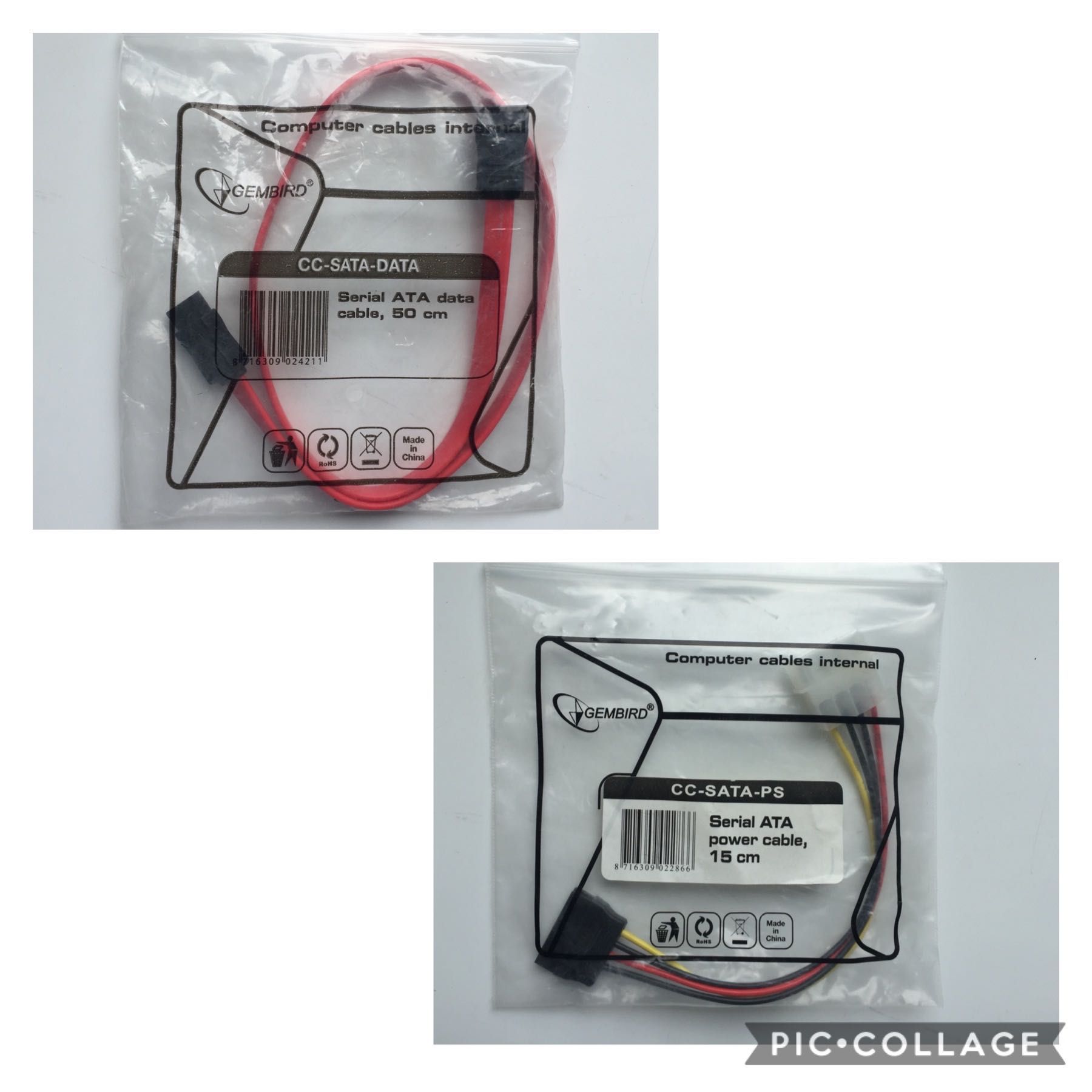 Кабель шнур molex sata-data sata-ps новые