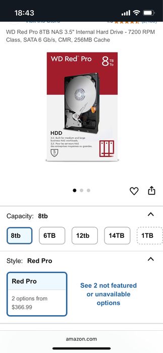WD RED Pro 8TB nou…nou…nou…