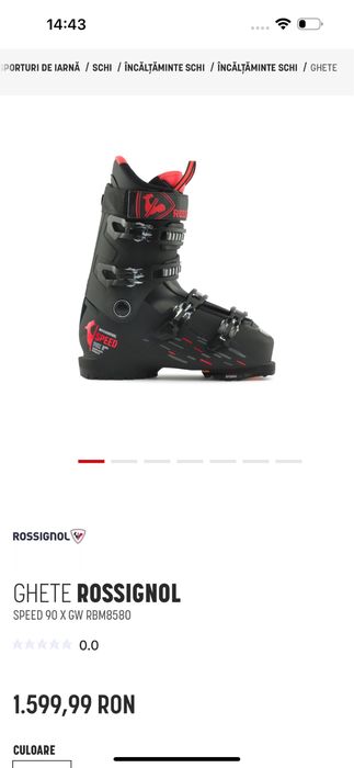 Clapari sky alpin Rossignol