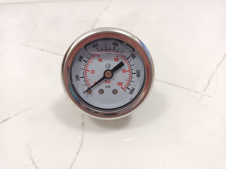 Универсален манометър с глицерин 0-100bar,0-100бар,1450psi,1/8NPT 40мм