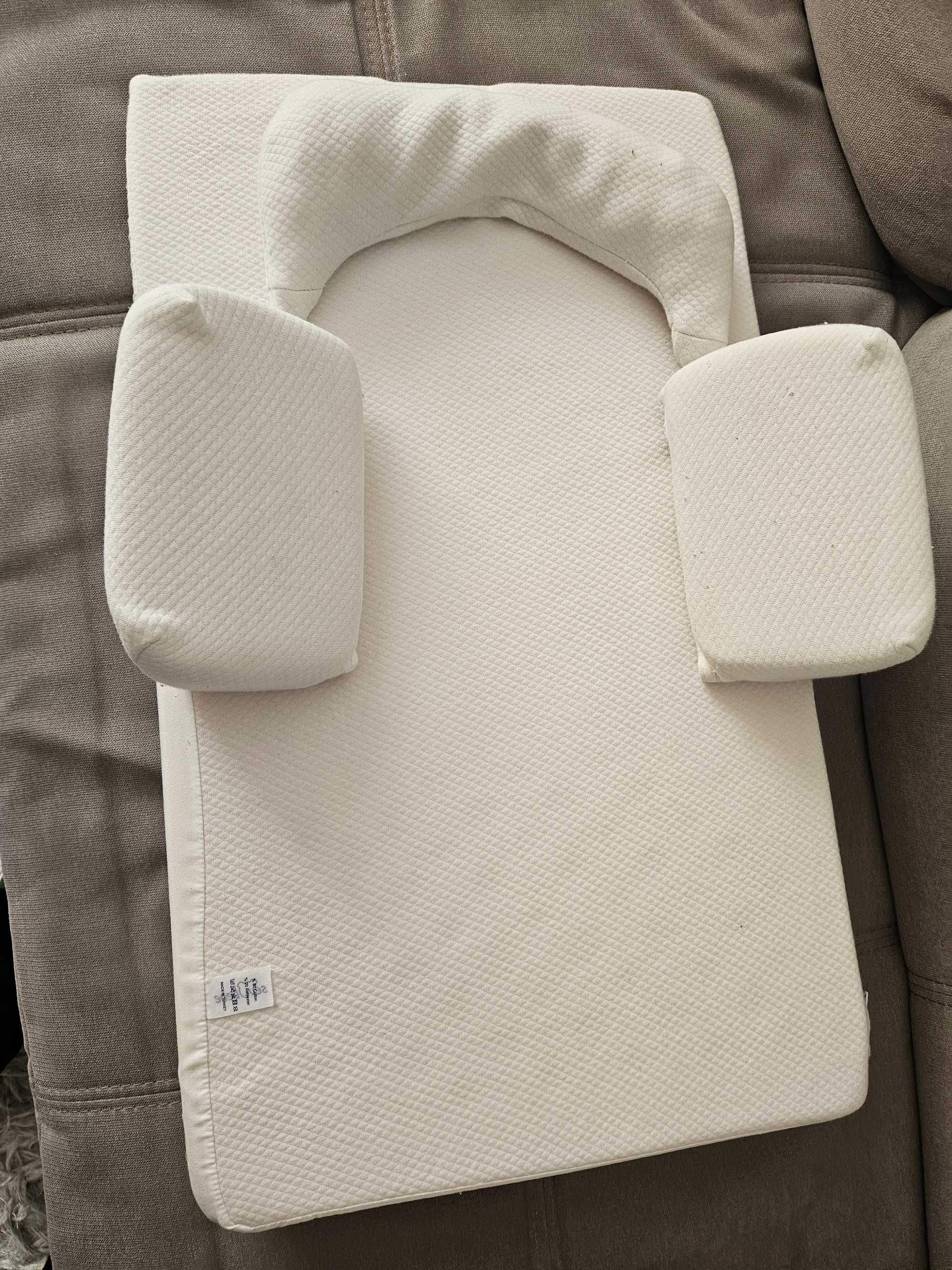 Perna Suport de dormit inclinat din spuma Memory Velvet bebe