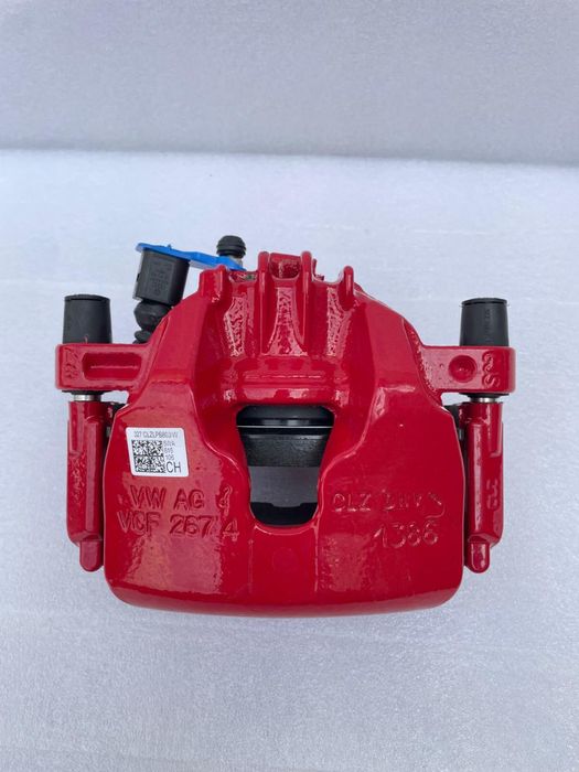 Set etrieri frână fața VW – Roșii – NOU cu plăcuțe – GTI/GTD/GTE