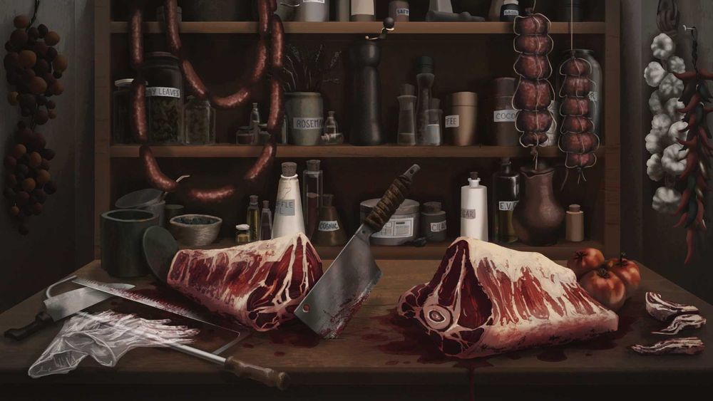 Ofer meditatii concept art / ilustratie digitala / game art