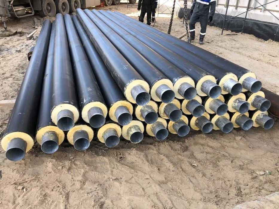 Труба в ППУ изоляции (ПЭ,ОЦ) в наличии и под заказ , Отводы Муфты