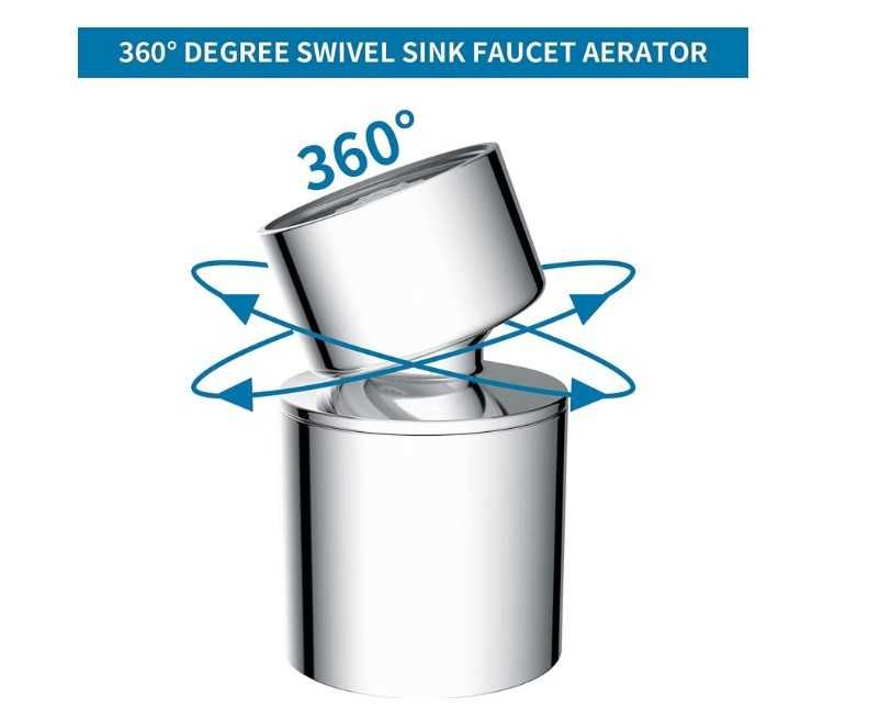 Aerator baterie chiuveta