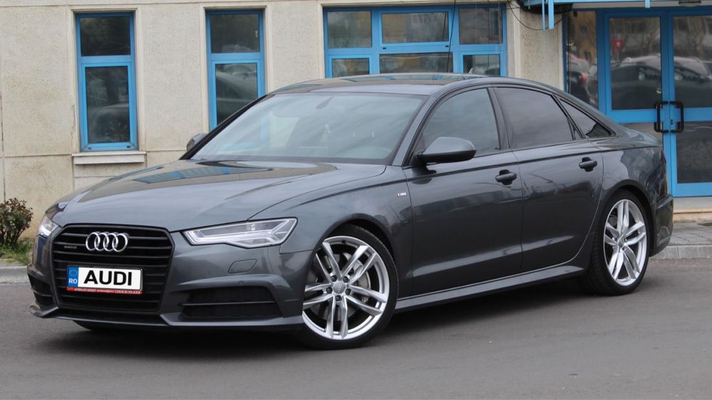 Audi A6 S-Line 3.0 Bi-Turbo Quattro 320CP, Matrix, 2017