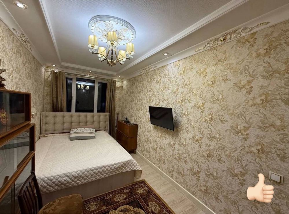 Ц-1 3//2//4 mebel+техника EVRO Срочно balkon-2*6 77квадрат