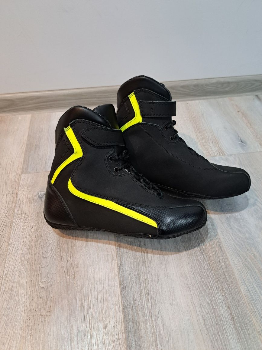 Ghete moto SM Seven Black-Neon mărimea 40, 41, 42, 43, 44 Noi!