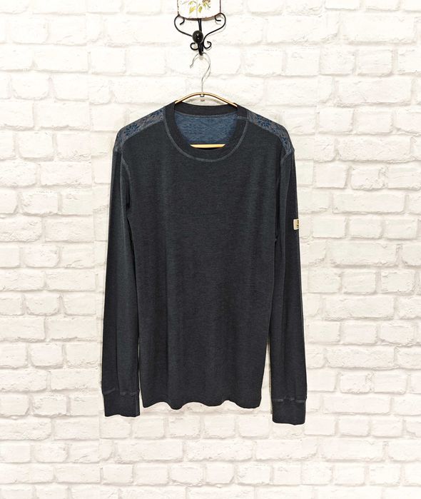 JANUS Мерино вълна оригинална мъжка термо фланелка размер L