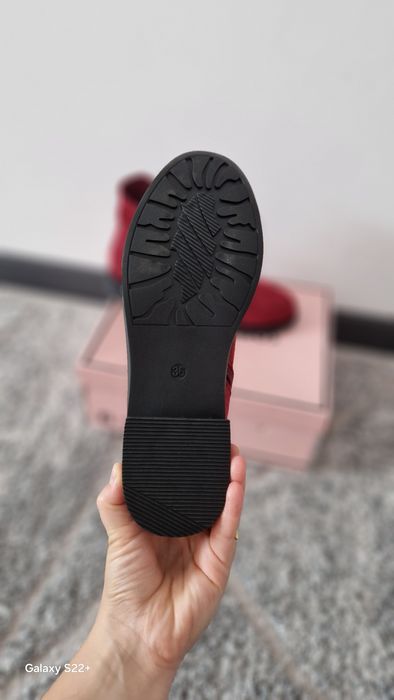 Botine damă cu toc de 3 cm