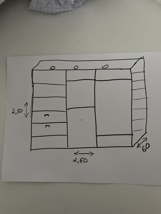 Шкаф купе для спальни или прихожей
