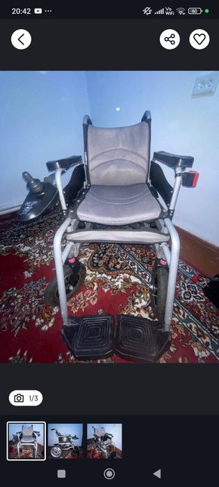 Nogironlar aravachasi elektron