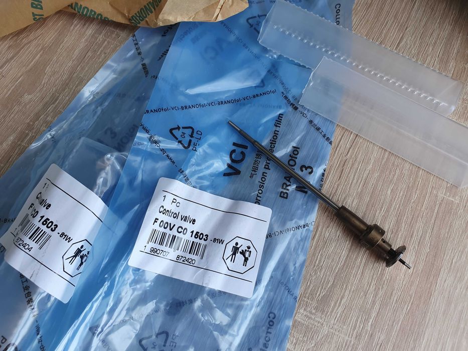 Supape de retur  cod  F00VC01503 pentru injectoare Bosch