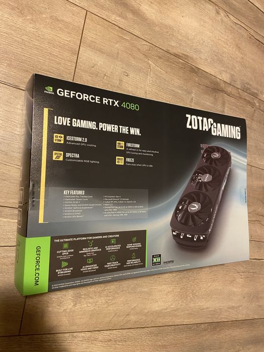 Placa video Zotac nVidia GeForce RTX 4080