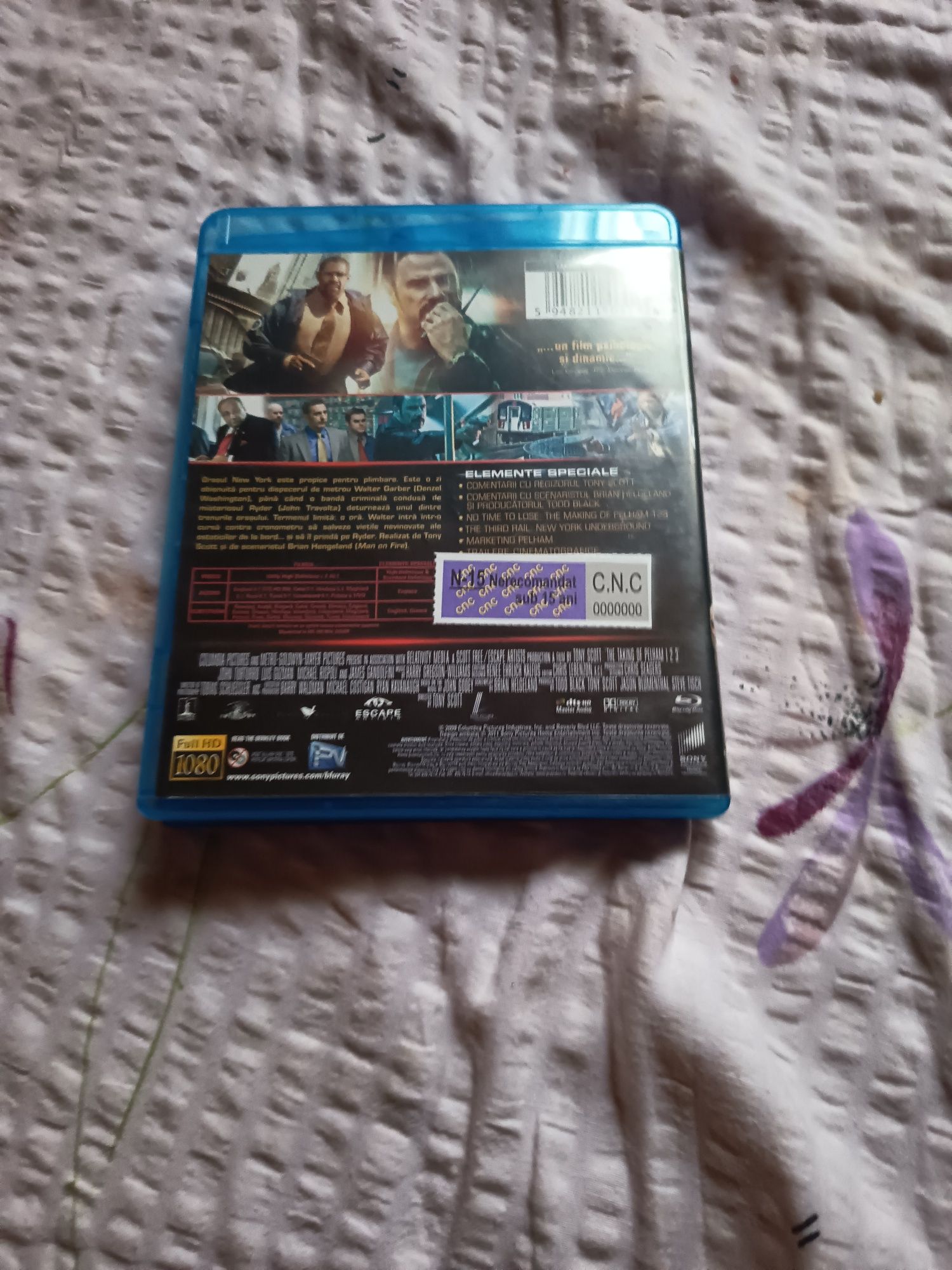 Film actiune CD  ,,123 s-a furat un TREN"