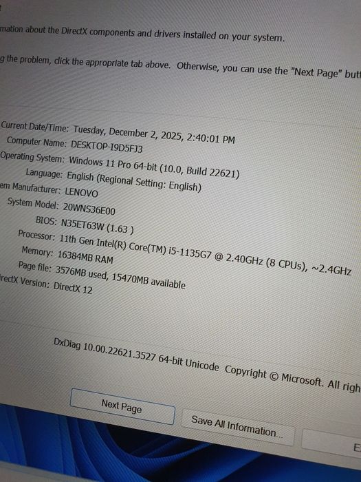 Lenovo Thinkpad T14s Gen 2i,Ecran 14",Cpu i5,Ram 16gb,SSD 512gb,Win11