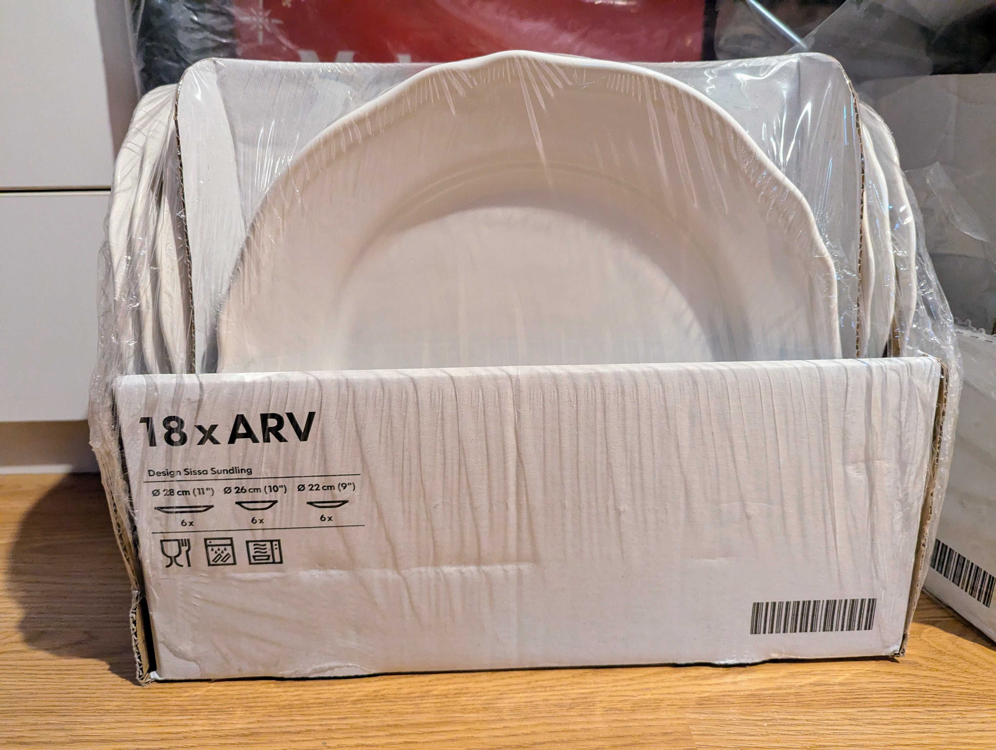 Set farfurii 18 piese IKEA