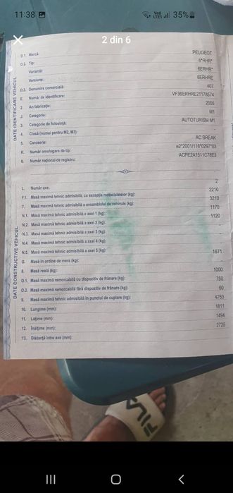 Peugeot 407 sw cutie viteze automata