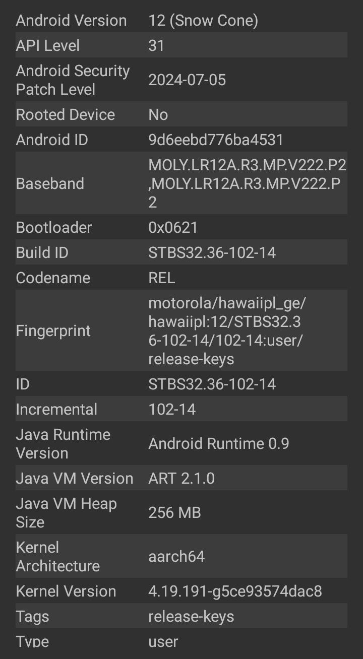 Телефон Motorola e32s
