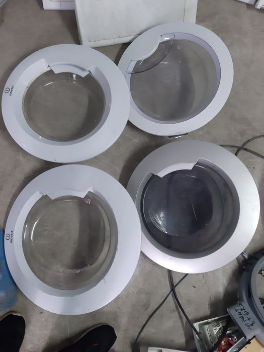 Hublou usa rama sticla masina de spalat rufe indesit innex