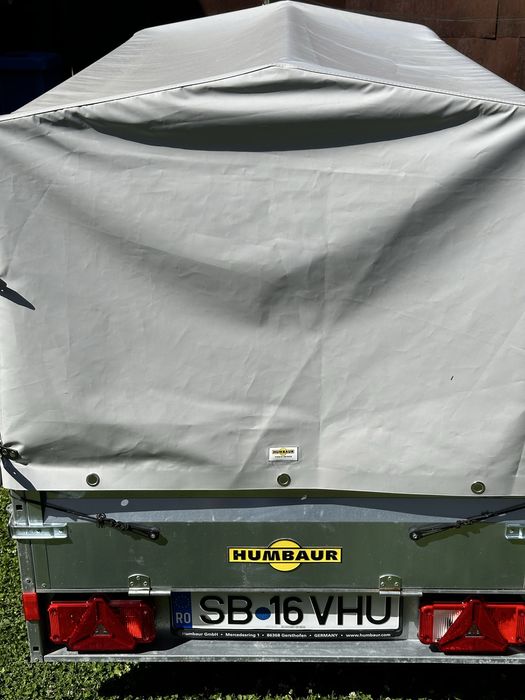 Vand remorca Humbaur 750kg + accesorii