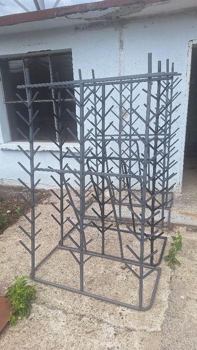 Стелаж за фаянс теракот