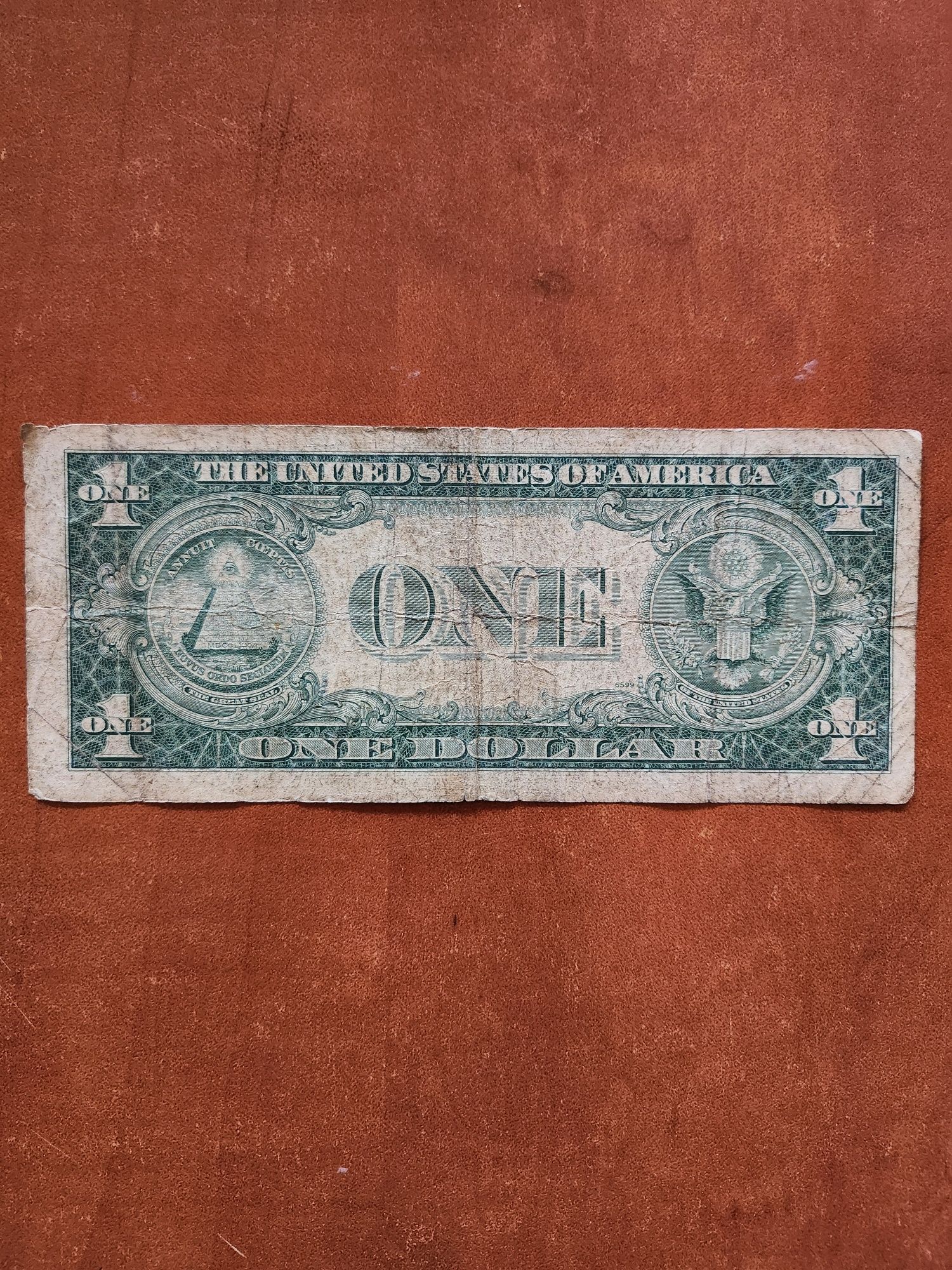 1 Dollar USA 1935, Silver Certificate, seria E.