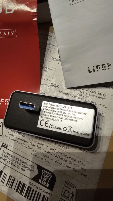 HUB USB nou. USB 3.0