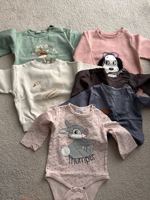 Lot pachet haine fetiță toamnă 80