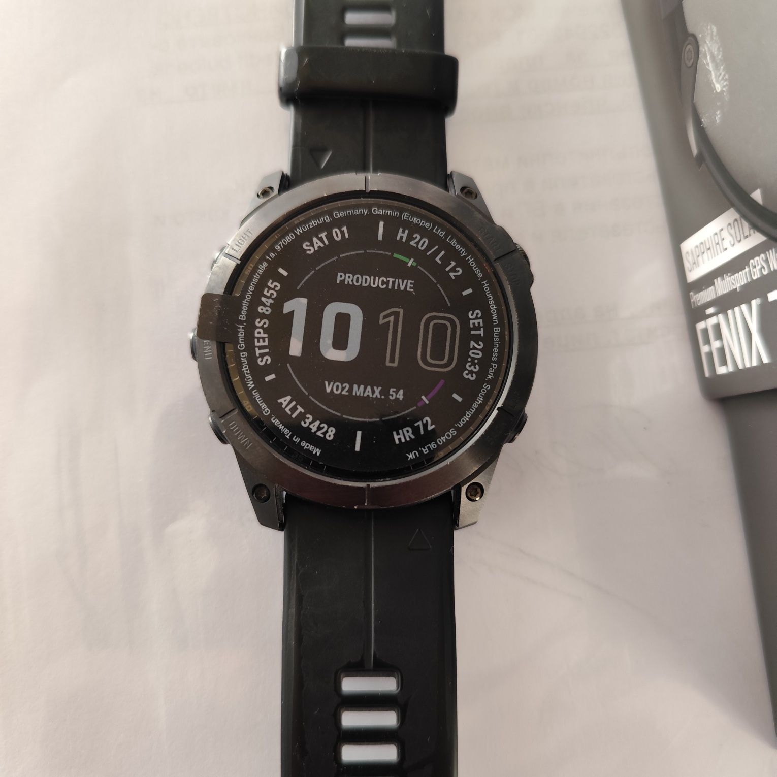 Garmin 7X Sapphire Solar