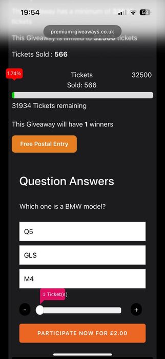 Afacere online la cheie-Tombola