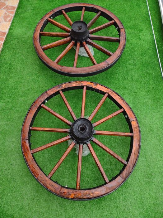 Колела от каруца-реставрирани