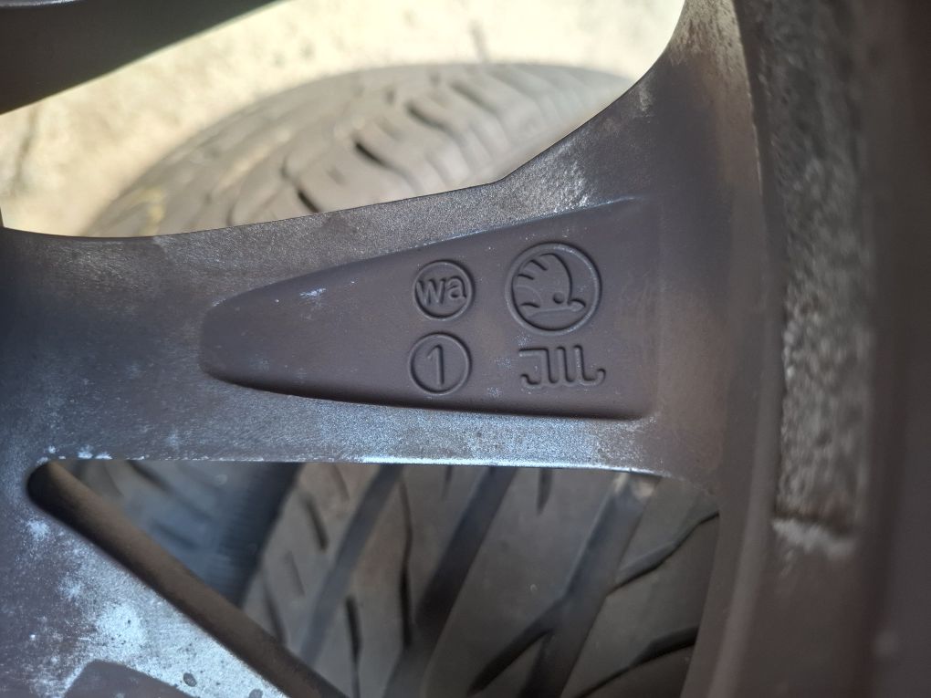 17" Джанти за Шкода Фабиа Фабия Skoda Fabia Fabiq Fabiya 5х100