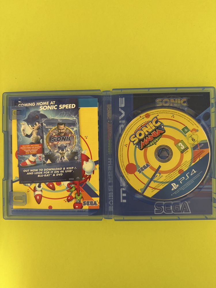 Sonic Mania за ps4