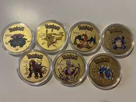 Colectie monede Pokemon din Metal