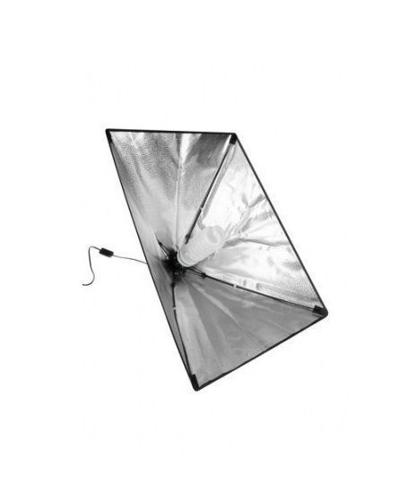 Kit studio foto video 2 softbox cu 2 becuri 40W