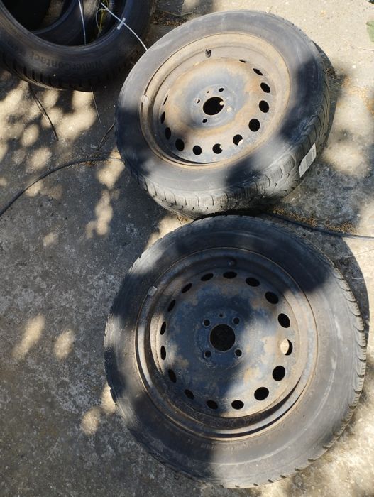 Vand 4 jante 15 Zoll,cauciucuri de iarna Renault Dacia Peugeot Citroen
