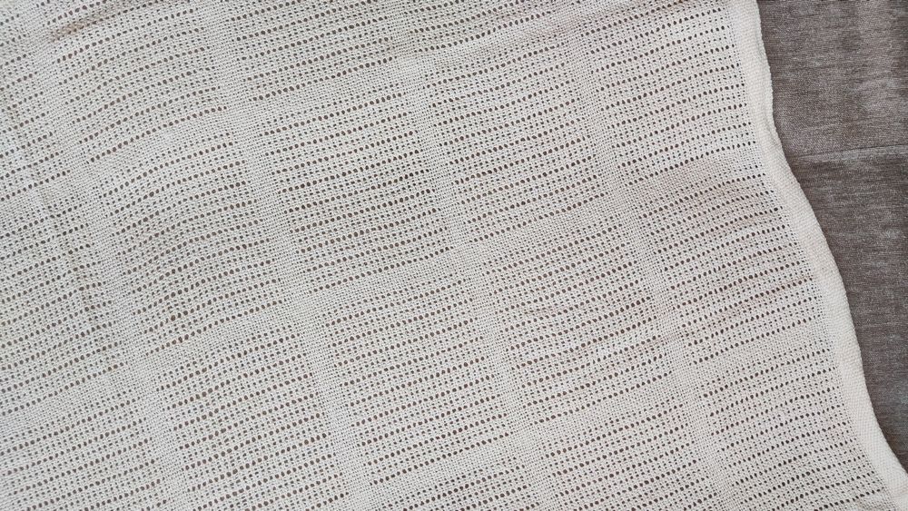 Плед детский вязанный