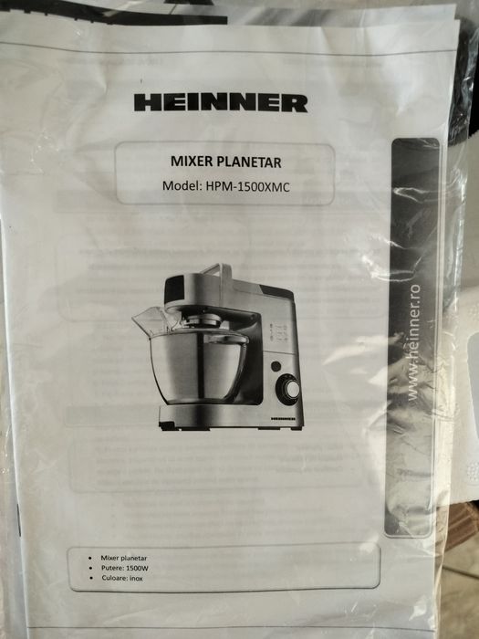 Mixer planetar Heinner
