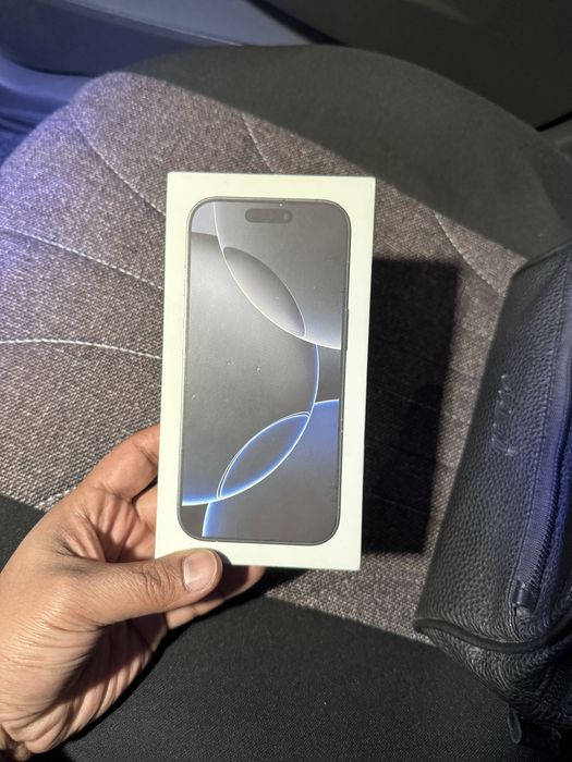 iPhone 16 pro 128 gb  ch/a yengi ochilmagan qora rang