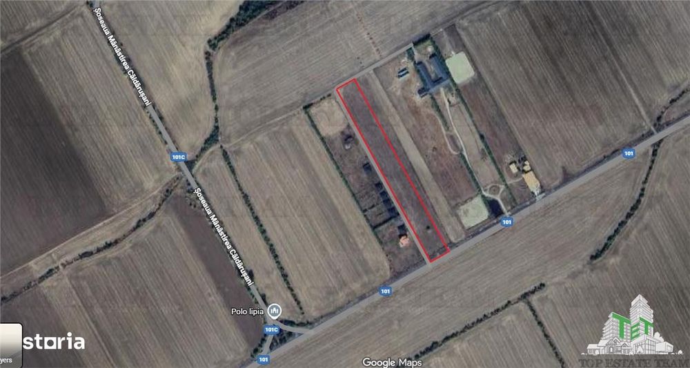 Super teren intravilan (Lot 1) la  DJ 101, loc. Gruiu IF, ideal pentru