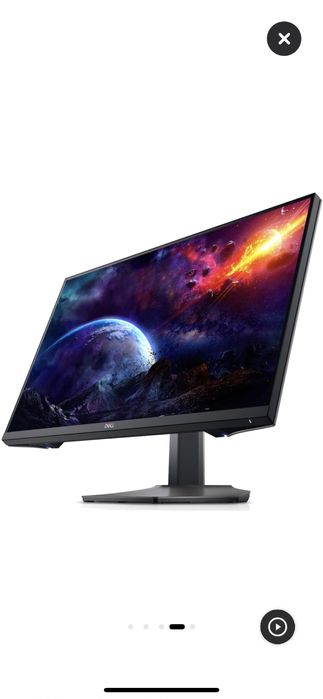 Vand Monitor Dell 27”  Nano IPS HDR QHD S2721DGFA 165hz