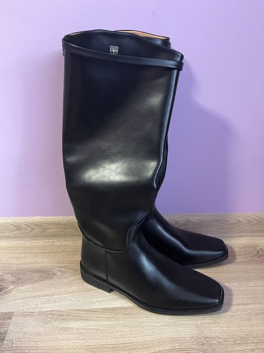 Черни високи боти 40номер